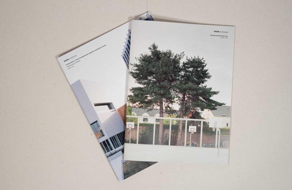 Raum_02 Raum Architectes Livrets de présentation - Face